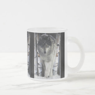 GRAY TIMBER WOLF Wildlife Supporter - Tasse