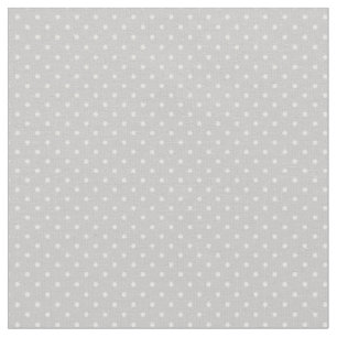 Gray Tiny Dots Stoff