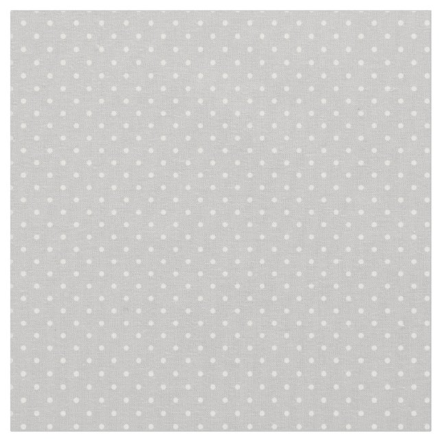 Gray Tiny Dots Stoff (Nahaufnahme)