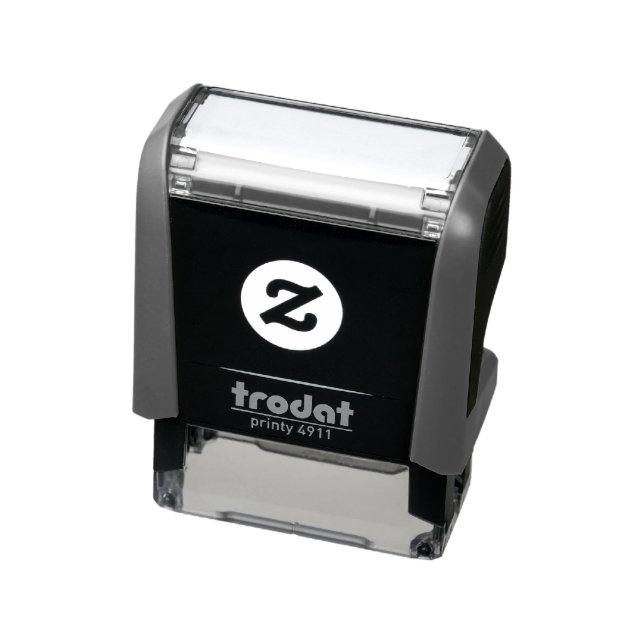Gray Trodat Self-Inking Briefmarke Permastempel (Produkt)