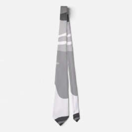 Gray Urban Military Camouflage Pattern Krawatte