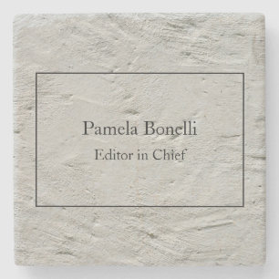 Gray Wall Beruflich Einzigartig klassisch einfach Steinuntersetzer