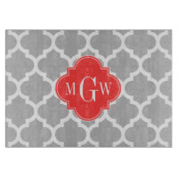 Gray Welch marokkanische #5 Coral Red 3 Initial Mo