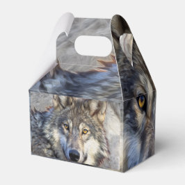 Gray Wolf Dignity Geschenkschachtel