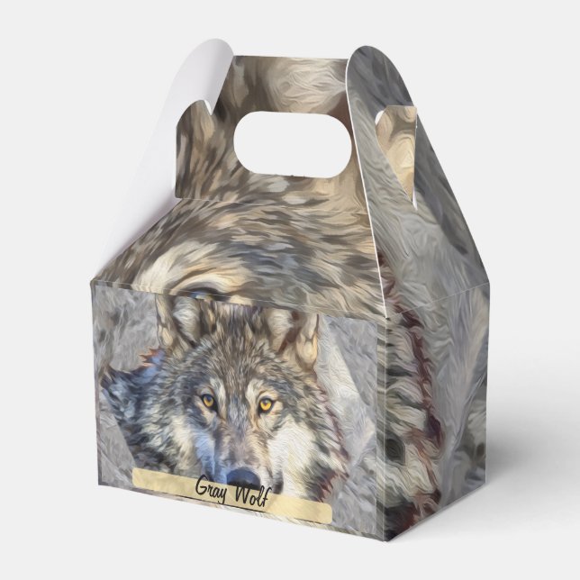 Gray Wolf Dignity Geschenkschachtel (Vorderseite)
