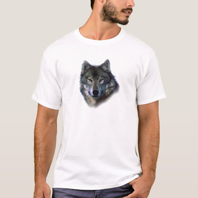 Gray Wolf Eyes T-Shirt (Vorderseite)