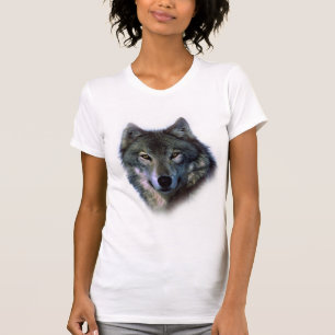 Gray Wolf Eyes T-Shirt