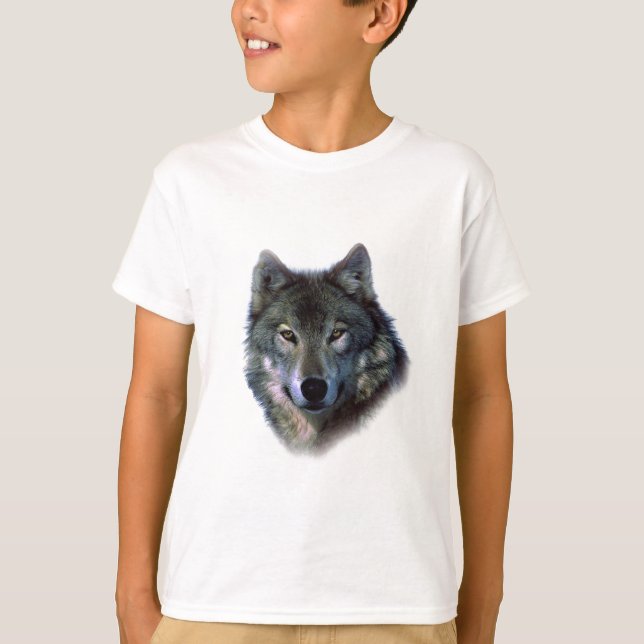 Gray Wolf Eyes T-Shirt (Vorderseite)