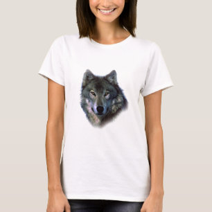 Gray Wolf Eyes T-Shirt