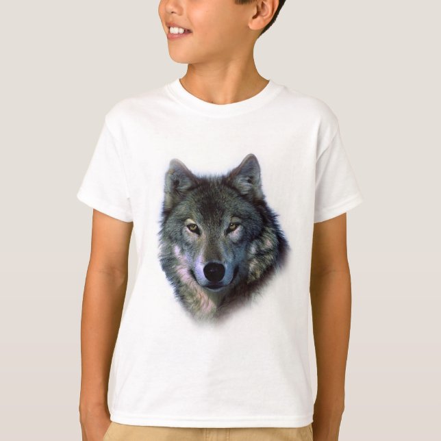 Gray Wolf Eyes T-Shirt (Vorderseite)