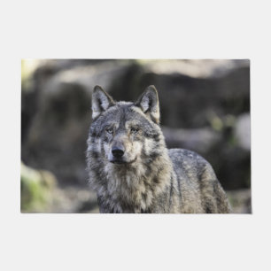 Gray Wolf Fußmatte
