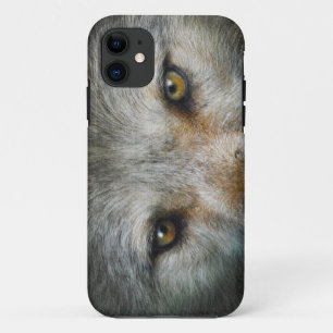 Gray Wolf Golden Eyes Wildlife Geschenk iPhone 11 Hülle