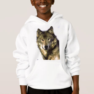 Gray Wolf Hoodie