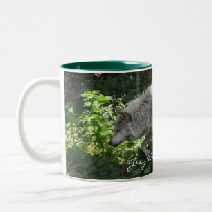 GRAY WOLF Support für Wildlife Gift Tasse