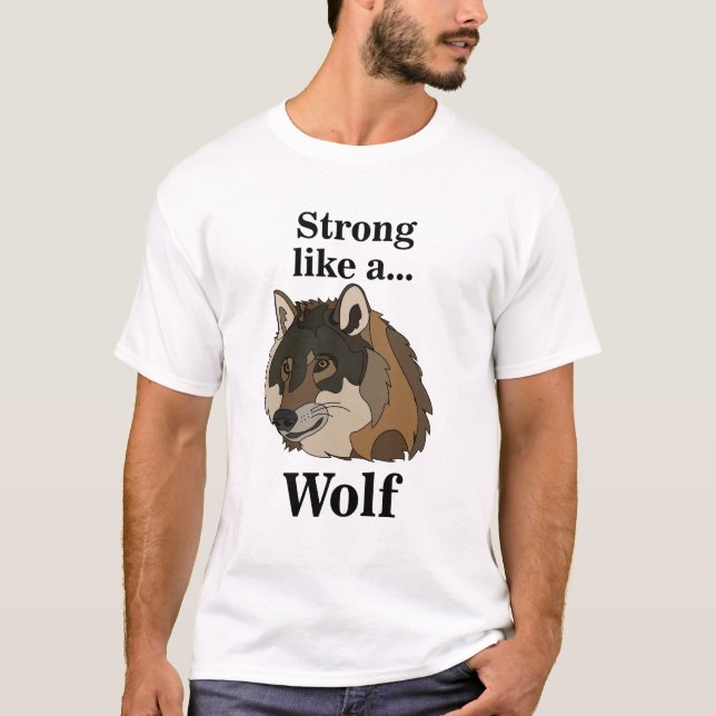 Gray Wolf T-Shirt (Vorderseite)