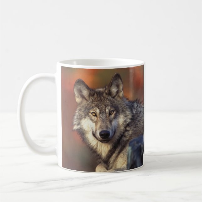 Gray Wolf Tasse (Links)