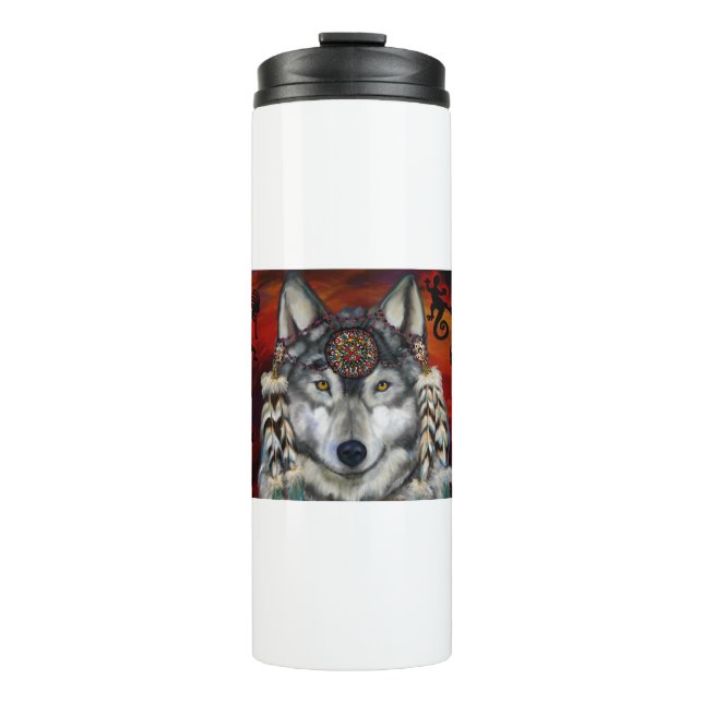 Gray Wolf Thermosbecher (Vorderseite)
