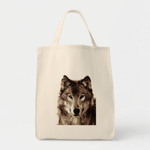 Gray Wolf Tragetasche
