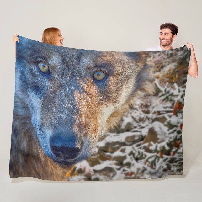GRAY WOLF WINTER'S RANGER FLEECEDECKE (Beispiel)
