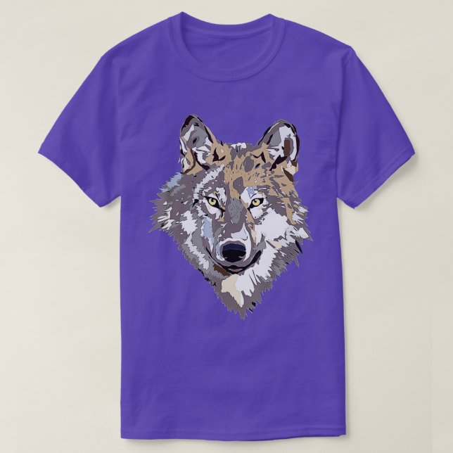 Gray Wolf Wolves Pack Wolf Liebhaber Geschenk T-Shirt (Design vorne)