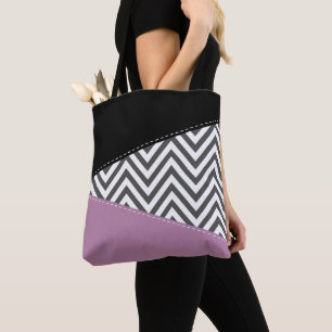 Gray Zigzag, grau Zickzack, Zigzag Muster, Lila