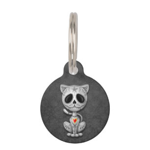 Gray Zombie Sugar Kitten Cat Haustiermarke