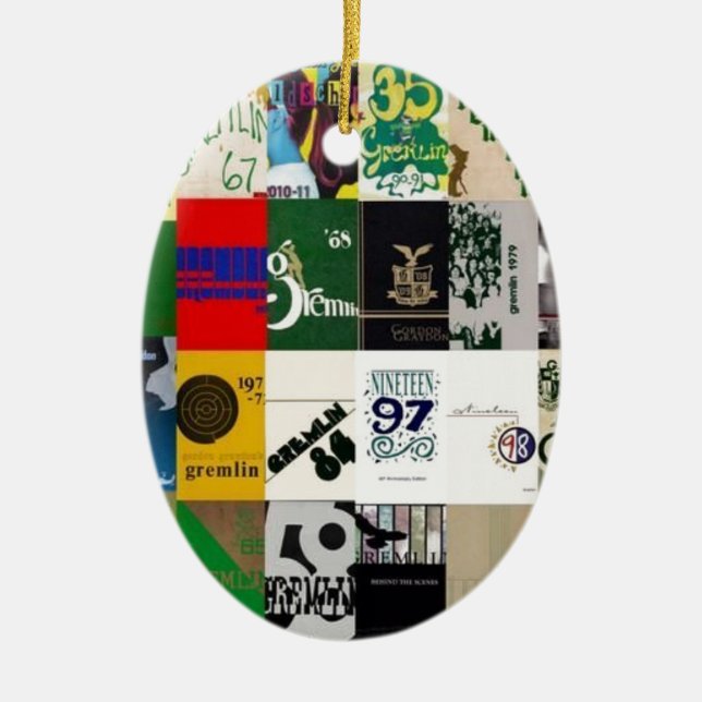 GRAYDON - JAHRBUCH-ABDECKUNGEN KERAMIKORNAMENT (Vorne)