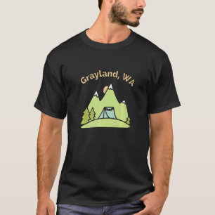 Grayland Wa Bergsee-Zauber im Val Piora Camping T-Shirt