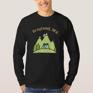 Grayland Wa Bergsee-Zauber im Val Piora Camping T-Shirt