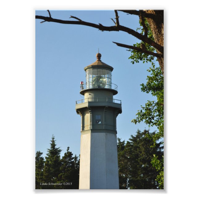 Grays Harbor Lighthouse Fotodruck (Vorne)