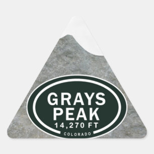 Grays Peak 14.270 FT CO Aufkleber
