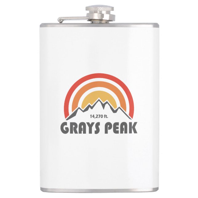 Grays Peak Flachmann (Vorderseite)