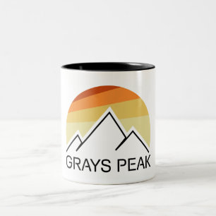 Grays Peak Retro Zweifarbige Tasse