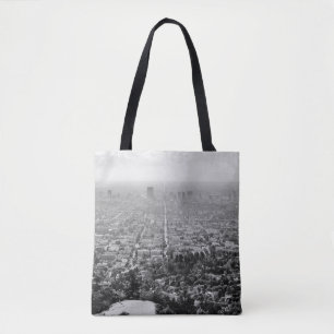 GRAYSCALE AERIAL FOTO CITY