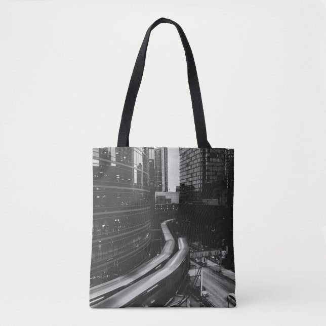 GRAYSCALE FOTO DER STADT (Vorderseite)