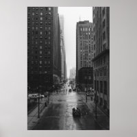 GRAYSCALE FOTO DER STADTSTRASSE