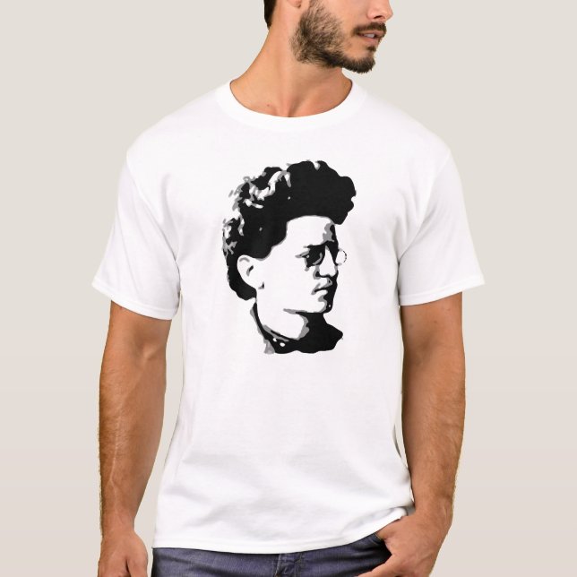 Grayscale Trotsky T-Shirt (Vorderseite)