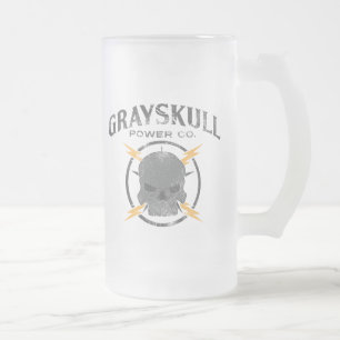 Grayskull Power Co. Mattglas Bierglas