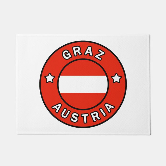Graz Österreich Fußmatte (Vorderseite)