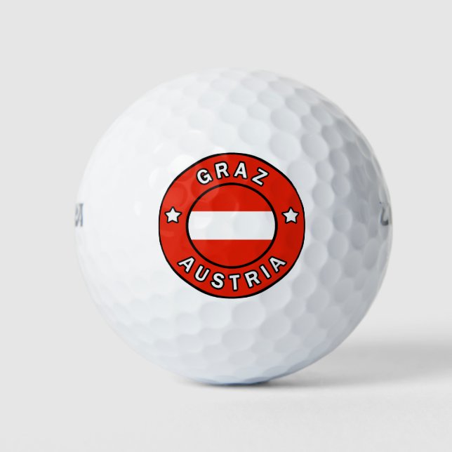 Graz Österreich Golfball (Vorderseite)