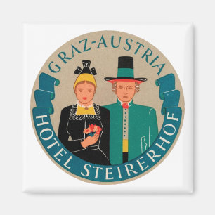Graz Österreich Hotel Steirerhof Magnet
