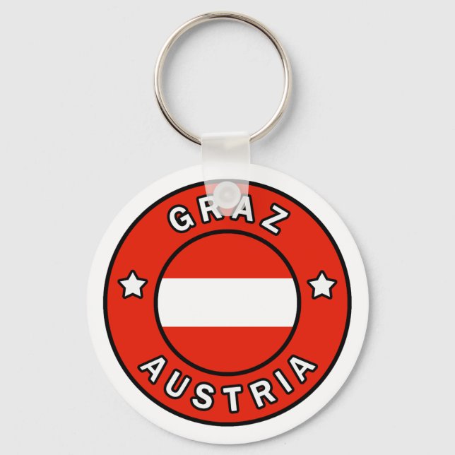 Graz Österreich Schlüsselanhänger (Vorderseite)