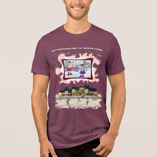 Graze Anatomy: Badeanzug Edition | Freunde Tri-Blend Shirt (Vorderseite)