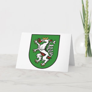 Grazer Wappen-Grußkarte Karte