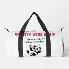 Grazile Unkoordinierte Süße Panda Duffle Bag