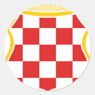 Grb Herceg-Bosne Runder Aufkleber