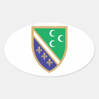 Grb Sandžaka, Wappen von Sandžak Ovaler Aufkleber