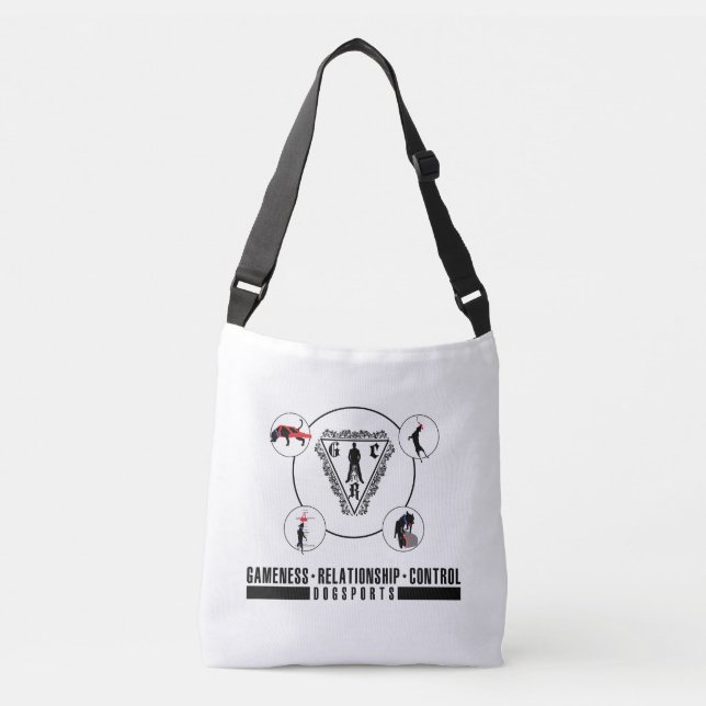 GRC DogSports Querleichensack Tragetaschen Mit Langen Trägern (Vorderseite)