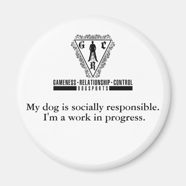 GRC Original, sozial verantwortlicher Magnet (Vorne)