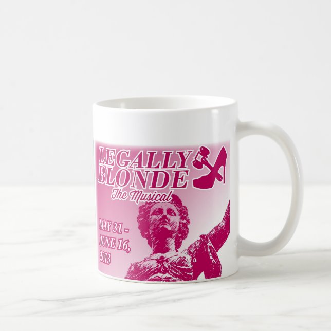 GRCT-Legally Blondinen-Tasse Kaffeetasse (Rechts)
